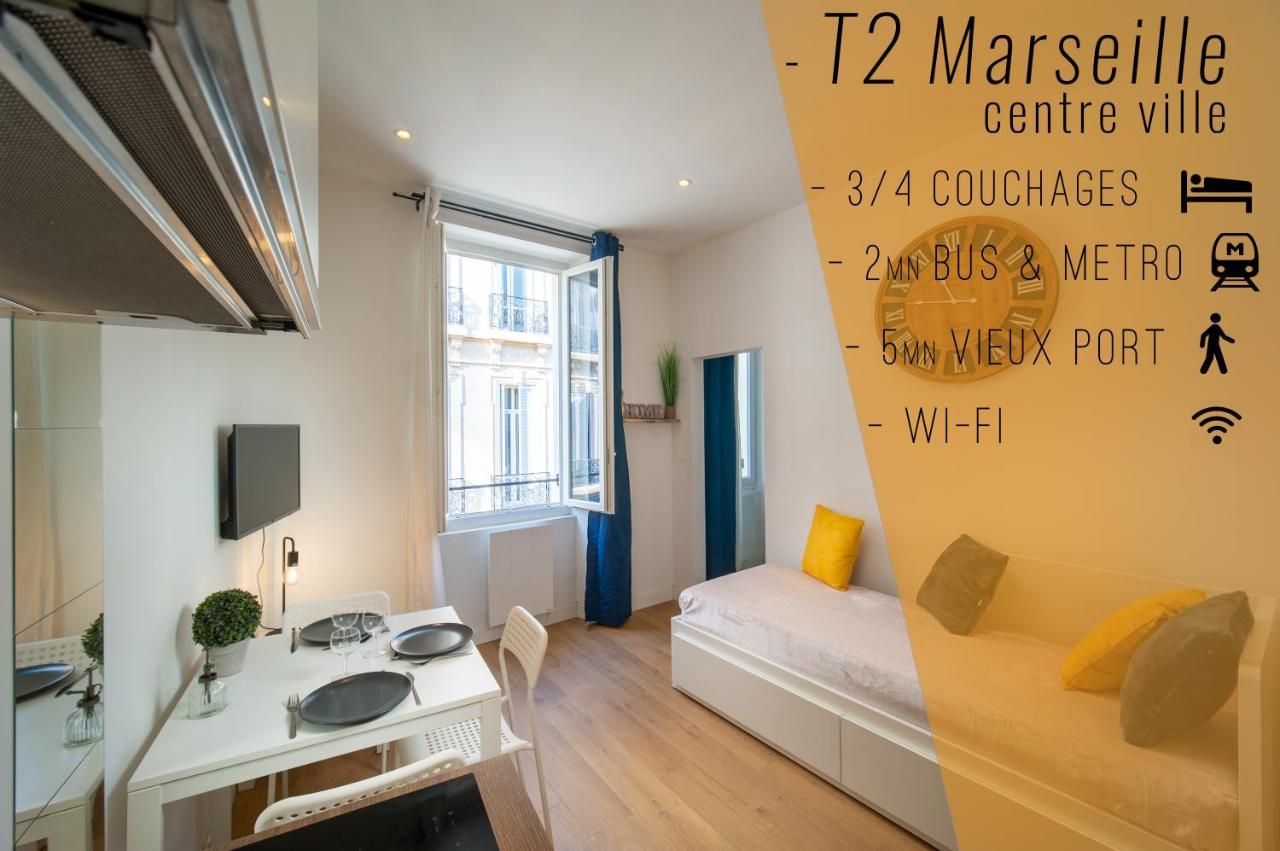 Appartement Au Coeur De Marseille Vieux Port Екстериор снимка